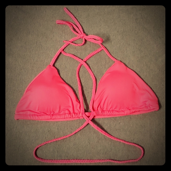 NWOT * Hot Pink Brazilian Strappy Bikini * XL👙😍 - Picture 3 of 7